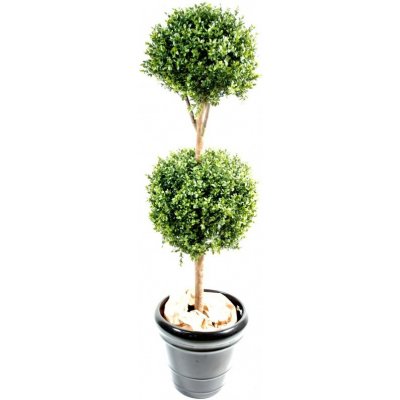 Umělý strom Zimostráz - Buxus dvojitý na kmínku, 170cm – Zboží Mobilmania