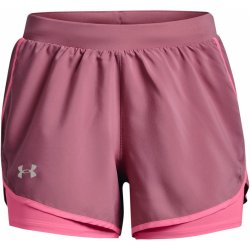 Under Armour šortky UA Fly By 2.0 2N1 Short-PNK 1356200-669