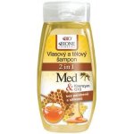 BC Bione Cosmetics Bio regenerační vlasový šampon Med + Koenzym Q10 260 ml – Zboží Dáma