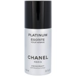 Chanel Egoiste Platinum deospray 100 ml – Zboží Mobilmania