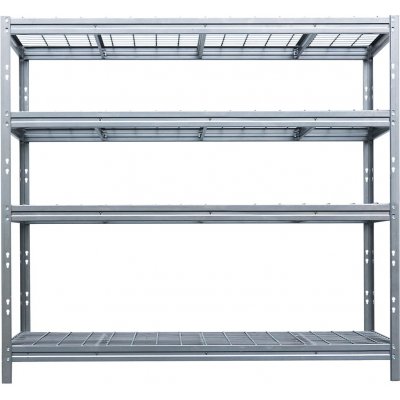 Majster Regál Bullrack Rivet 200 x 210 x 60 cm 4 policei zinek – Zboží Mobilmania