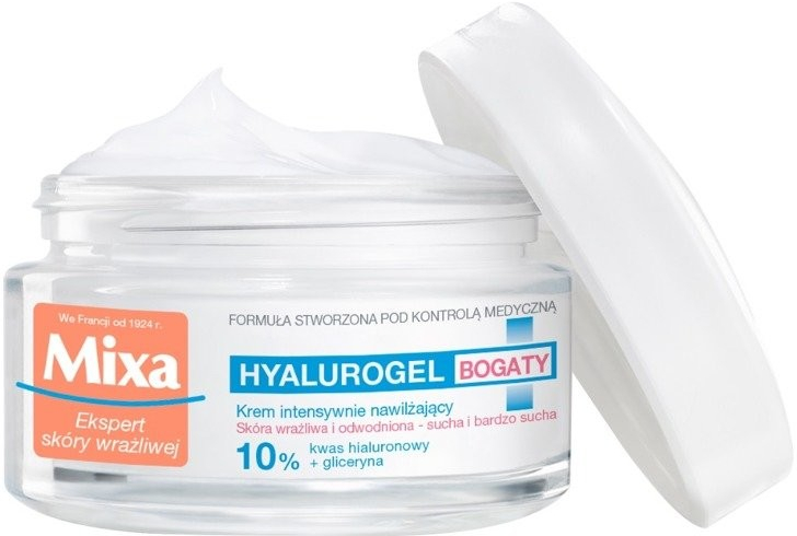Mixa Hyalurogel Rich Cream 50 ml od 153 Kč - Heureka.cz
