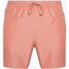 Koupací šortky, boardshorts Calvin Klein swimwear plavecké šortky Medium Drawstring KM0KM00812 růžové