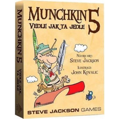 Blackfire production Munchkin 5/Vedle jak ta jedle - Karetní hra - rozšíření – Hledejceny.cz