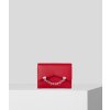 Pouzdro na doklady a karty Karl Lagerfeld pouzdro na platební karty K/KARL SEVEN NEW FOLD CH červená None