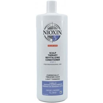 Nioxin System 5 lehký kondicionér pro mírné řídnutí normálních až silných přírodních i chemicky ošetřených vlasů Scalp Revitaliser Conditioner Medium to Coarse Hair Normal to Thin-Looking 1000 ml