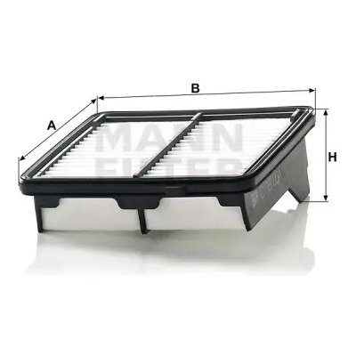 MANN FILTER Vzduchový filtr C 18 004 – Hledejceny.cz
