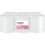 Harmony Professional Maxi Premium Papírové ručníky 2 vrstvy bílé 6 ks – Zboží Dáma