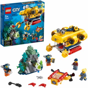 LEGO® City 60264 Oceánská průzkumná ponorka od 1 099 Kč - Heureka.cz