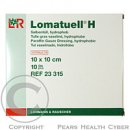 Lomatuell H Tyl mastný sterilní 10 x 10cm 10 ks