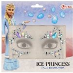 Obličejové zdobící diamanty/kamínky Ledová princezna plast 2 druhy v sáčku 18x17,5cm – Zboží Mobilmania