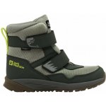 Jack Wolfskin POLAR BEAR-B TEXAPORE MID VC J Zelená Světle zelená – Zboží Mobilmania