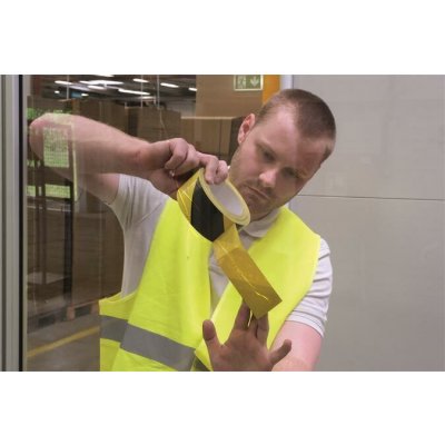 Durable duraline označovací páska 50 mm x 33 m 0,16 mm žlutá-černá – Hledejceny.cz