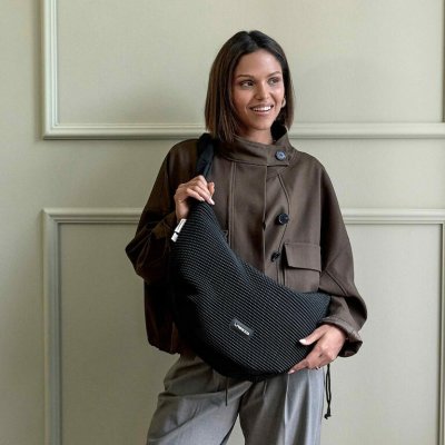 Lassig Taška Lunua Bum Bag Up Black – Zboží Dáma