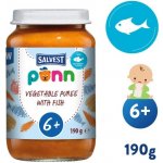 Salvest Põnn Treska se zeleninovým pyré 190 g – Zboží Dáma