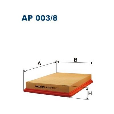 Vzduchový filtr Filtron AP003/8 – Hledejceny.cz