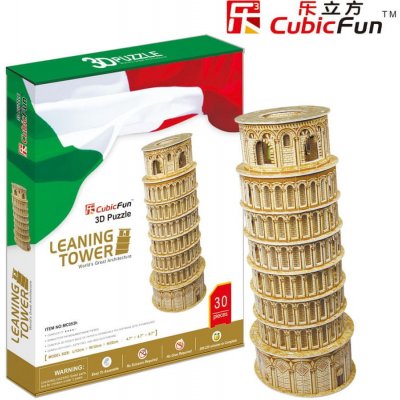 CubicFun 3D puzzle Šikmá věž v Pise 30 ks