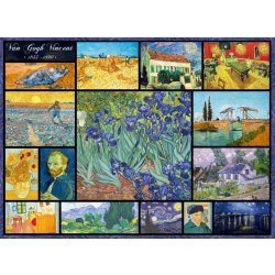 BlueBird Koláž Vincent Van Gogh 4000 dílků