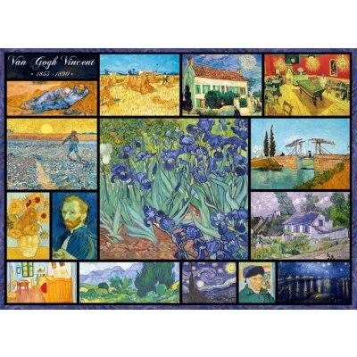 BlueBird Koláž Vincent Van Gogh 4000 dílků – Hledejceny.cz