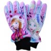 Dětské rukavice Setino Dívčí prstové rukavice Frozen FR-A-GLOVES-211 Fialová