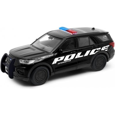 Welly 2023 Ford Explorer POLICE 1:34 – Zboží Mobilmania