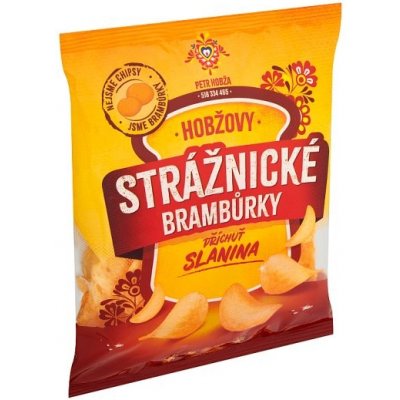 Strážnické Brambůrky Hobžovy příchuť slanina 60 g – Zbozi.Blesk.cz