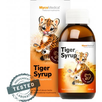 MycoMedica Tiger Syrup sirup s extrakty z vitálních hub 200 ml – Hledejceny.cz