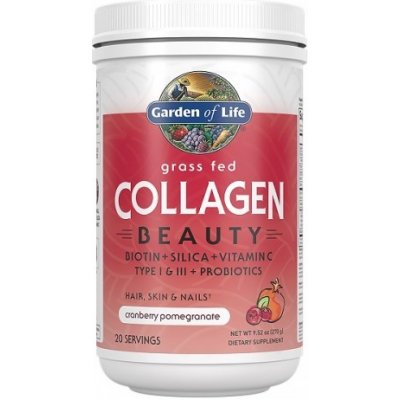 Garden of Life Collagen Beauty Brusinka a granátové jablko 270 g – Zboží Mobilmania