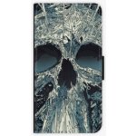 Pouzdro iSaprio - Abstract Skull - Samsung Galaxy J6+ – Zboží Mobilmania