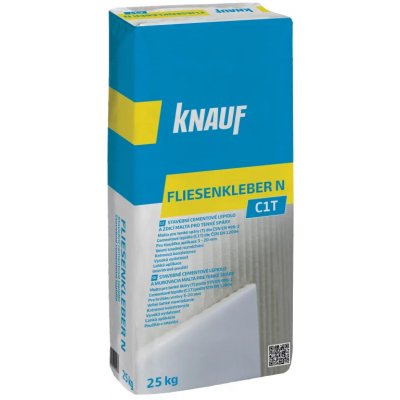 Lepidlo stavební Knauf Fliesenkleber N ( 5 kg/bal ) C1T – Zboží Dáma