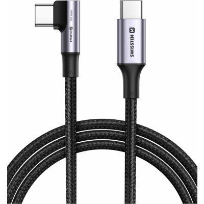 Swissten 71506560 USB-C/USB-C 5A (100W), 2m, černý – Zboží Mobilmania