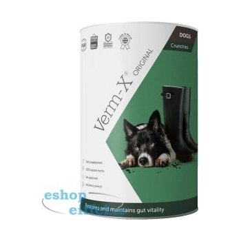 Verm-X Přírodní granule proti střevním parazitům pro psy 325 g