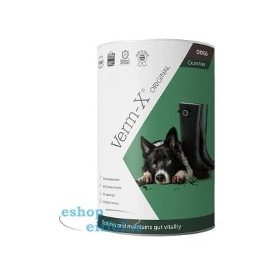 Verm-X Přírodní granule proti střevním parazitům pro psy 325 g – Zboží Mobilmania