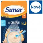 Sunar mléčná kaše 8 cereálií piškotová 210 g – Zboží Dáma