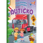 Omalovánky aktivity Autíčko 4ks pastelky CZ SK verze v sáčku 21x29cm – Zboží Mobilmania