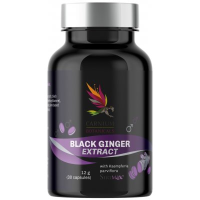 Carnium Botanicals Black Ginger Extract 30 kapslí – Hledejceny.cz