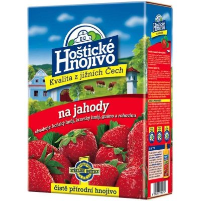 Střelské Hoštice Hoštické hnojivo na jahody 1 kg – Zbozi.Blesk.cz