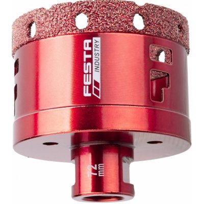 FESTA INDUSTRY Korunka vykružovací diamantová, 72mm, M14, PROFI, e17759324a65 – Hledejceny.cz