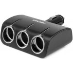 Rozdělovač zásuvky zapalovače 12V 24V 120W 90° AMIO-04358