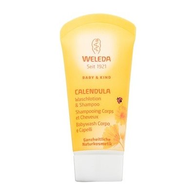 Weleda Baby and Child šampon a sprchový gel měsíček Baby Shampoo and Washlotion 20 ml – Zbozi.Blesk.cz