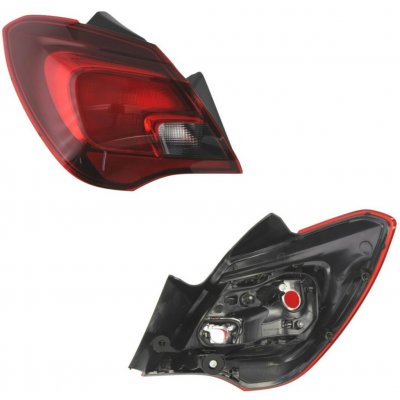 ZADNÍ SVĚTLO, LAMPA LEVÉ 5D OPEL CORSA E, 11.14- OE: 13454496, 1222565, 13428447 DEPO – Hledejceny.cz