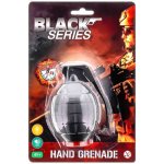 Teddies ruční granát plast 10 cm na baterie se zvukem se světlem na kartě – Zboží Dáma