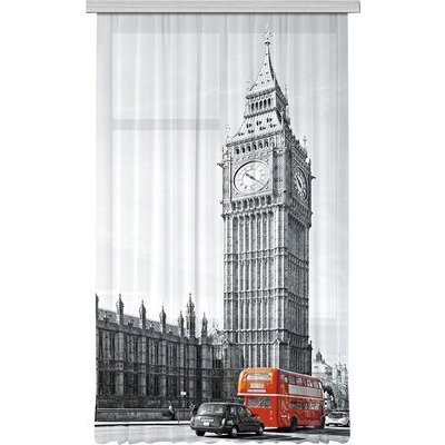 Fotozáclona AGdesign neprůhledná, Mesto 140 x 245 cm – Hledejceny.cz