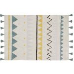 Lorena Canals Azteca Natural-Vintage Blue – Zboží Mobilmania