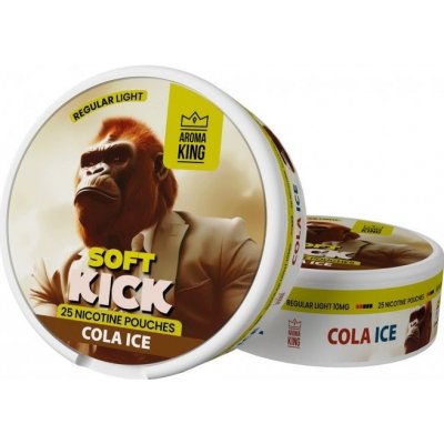 Aroma King Soft Kick cola ice 10 mg/g 25 sáčků