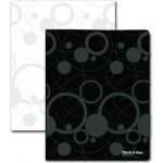 Karton P+P Black & White 4 kroužkový pořadač PP 2 cm černý – Zboží Živě
