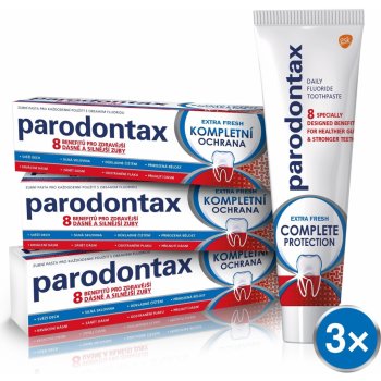 Parodontax Kompletní ochrana Extra Fresh 3 x 75 ml