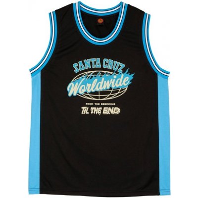 Santa Cruz tílko TTE Worldwide Front Black – Hledejceny.cz