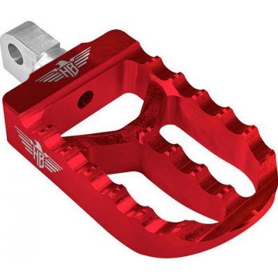 *6 DAYS EXTRA TRANSIT TIME* HeinzBikes, MX driver footpegs V2. Red | Zboží Auto