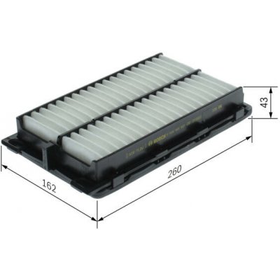Vzduchový filtr BOSCH F 026 400 827 – Hledejceny.cz